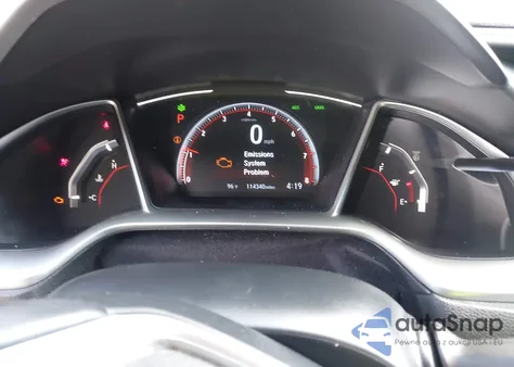 2020 Honda Civic Sport from USA, damaged, VIN 2HGFC2F83LH545556